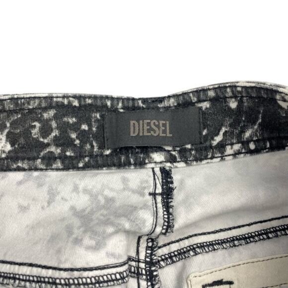 Diesel P MALPHAS E Skinny Corduroy Velveteen Pants Trousers Jeans Black 28 - Picture 8 of 10